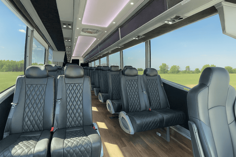 coach bus in St George