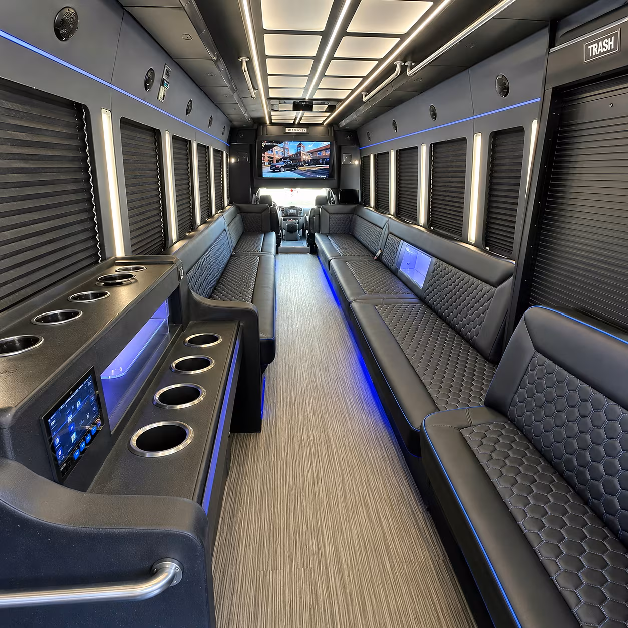 buses for utah tech university campus and college visit trips
