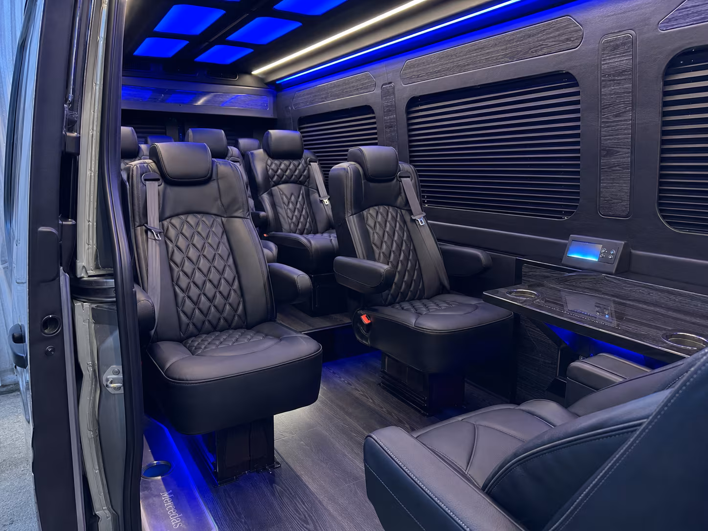 sprinter van transportation for groups and events across st george