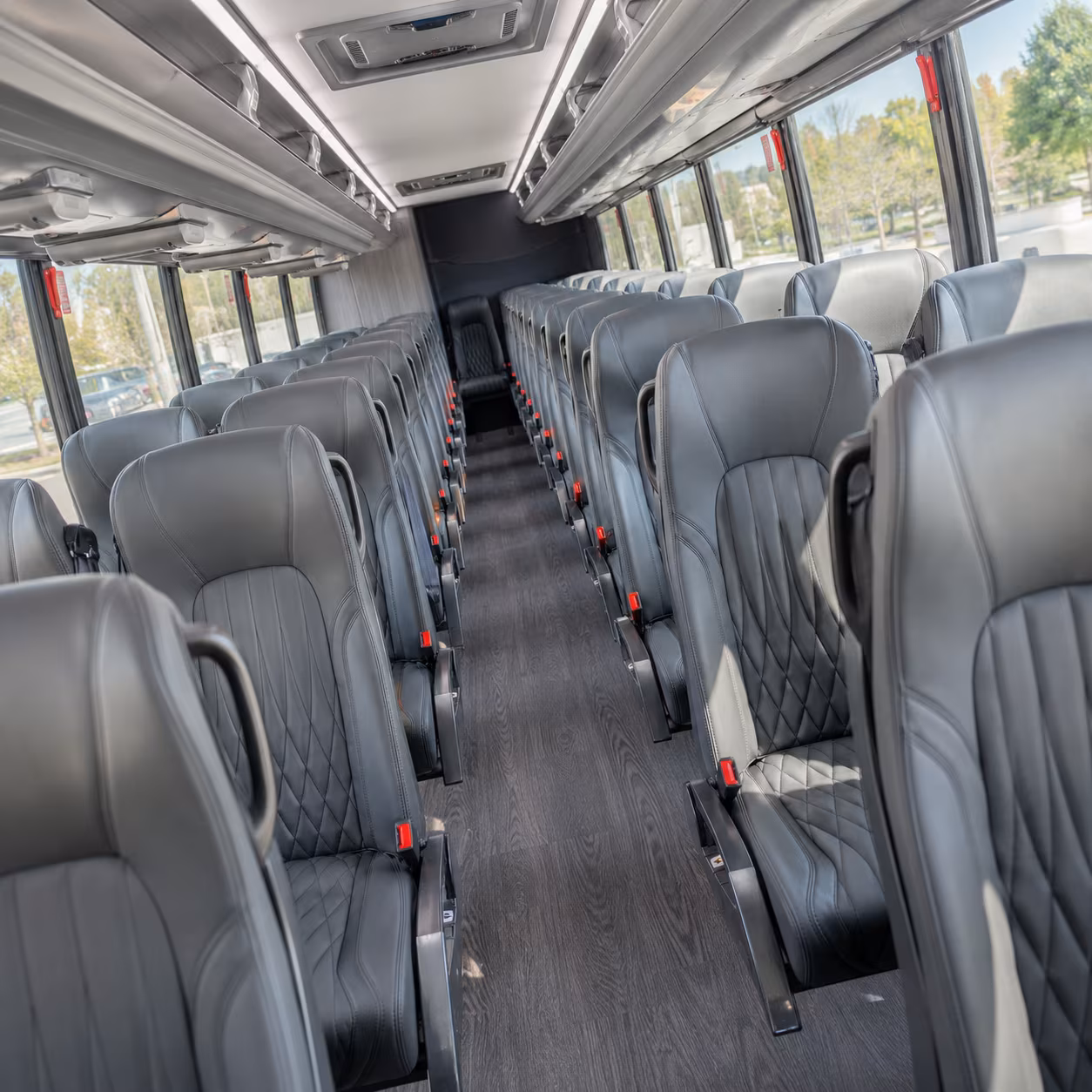 st george airport transportation onboard seating