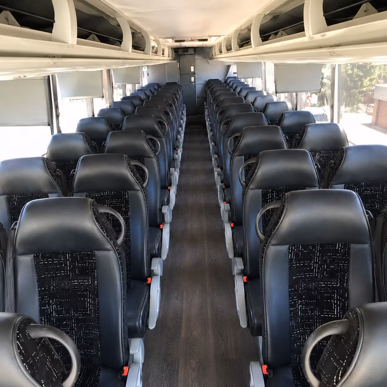 st george charter bus interior