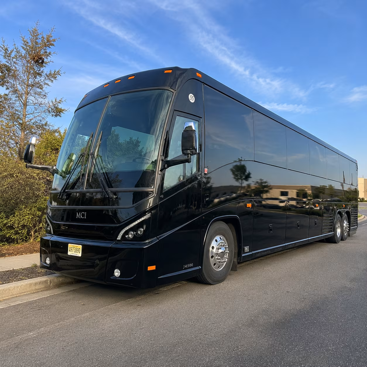 st george long distance charter bus rental