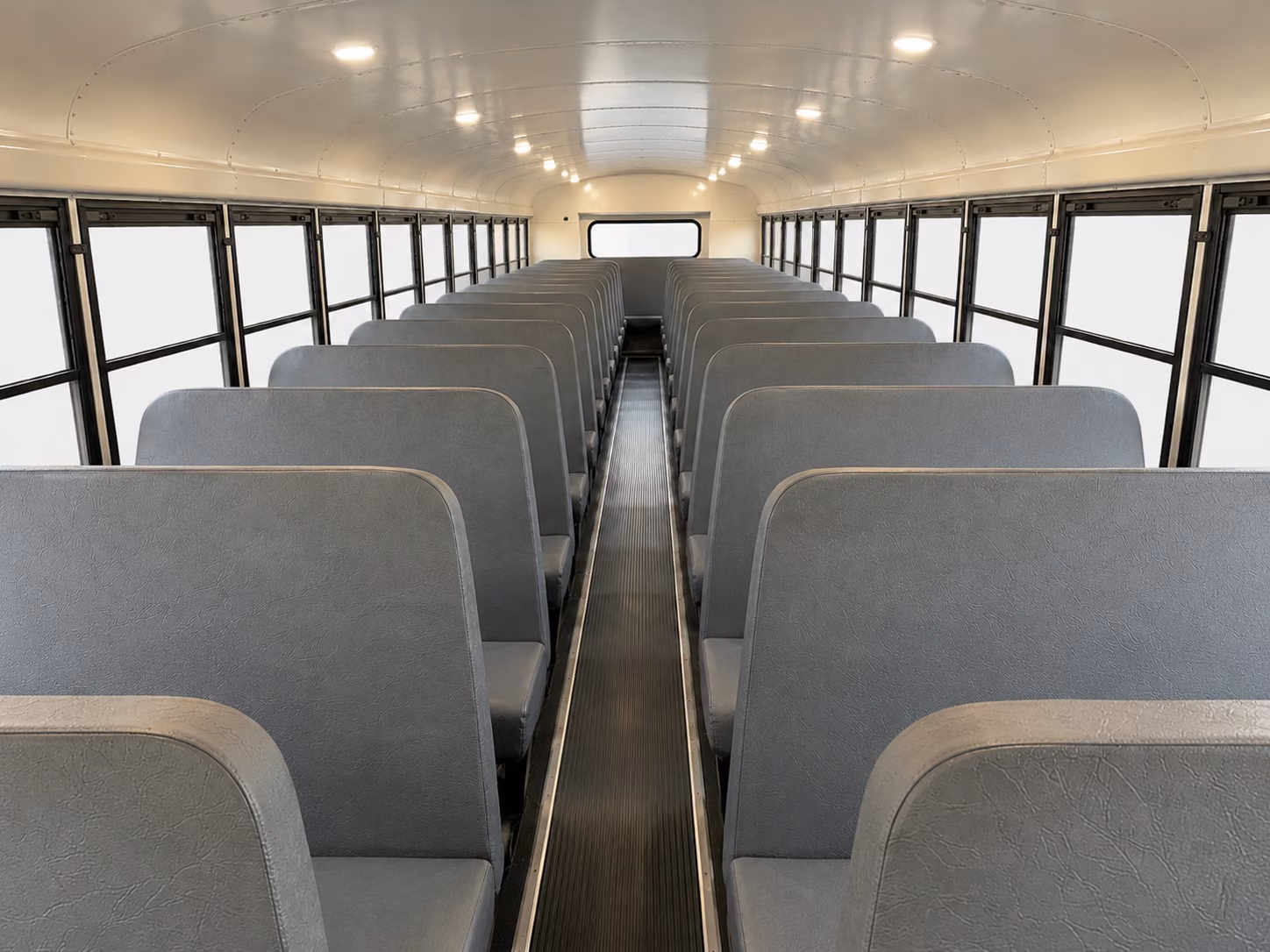 st george school bus inside