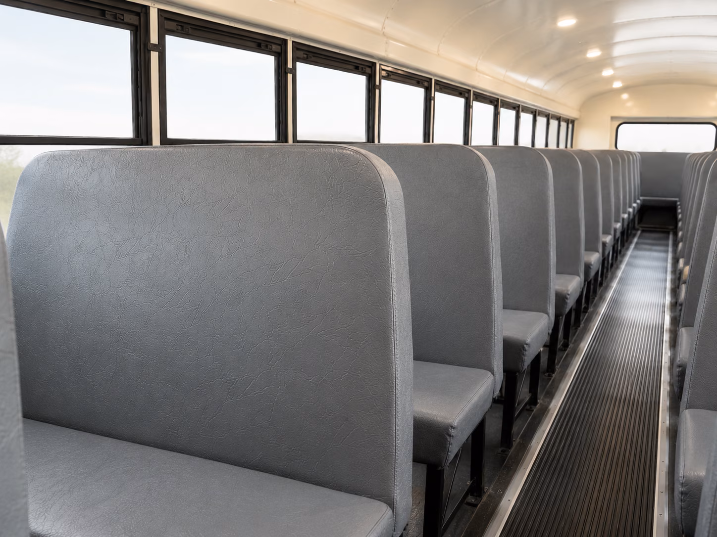 st george school bus interior