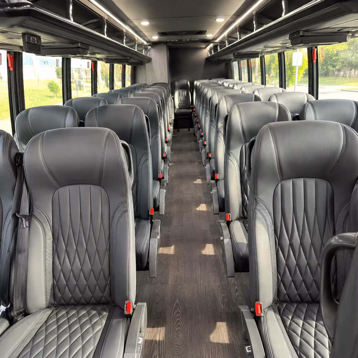 st george sporting event transportation onboard seating