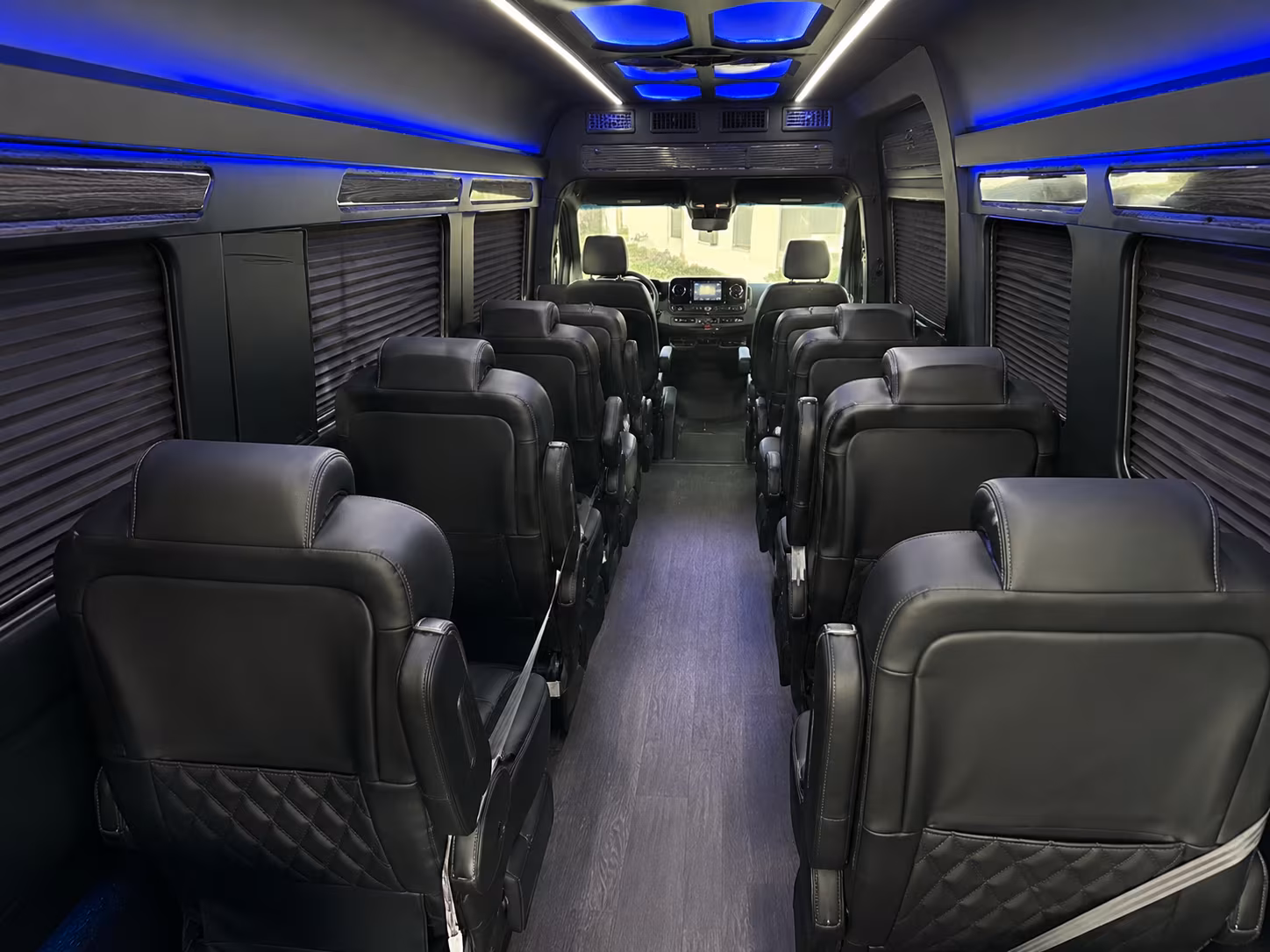 st george sprinter van with driver interior