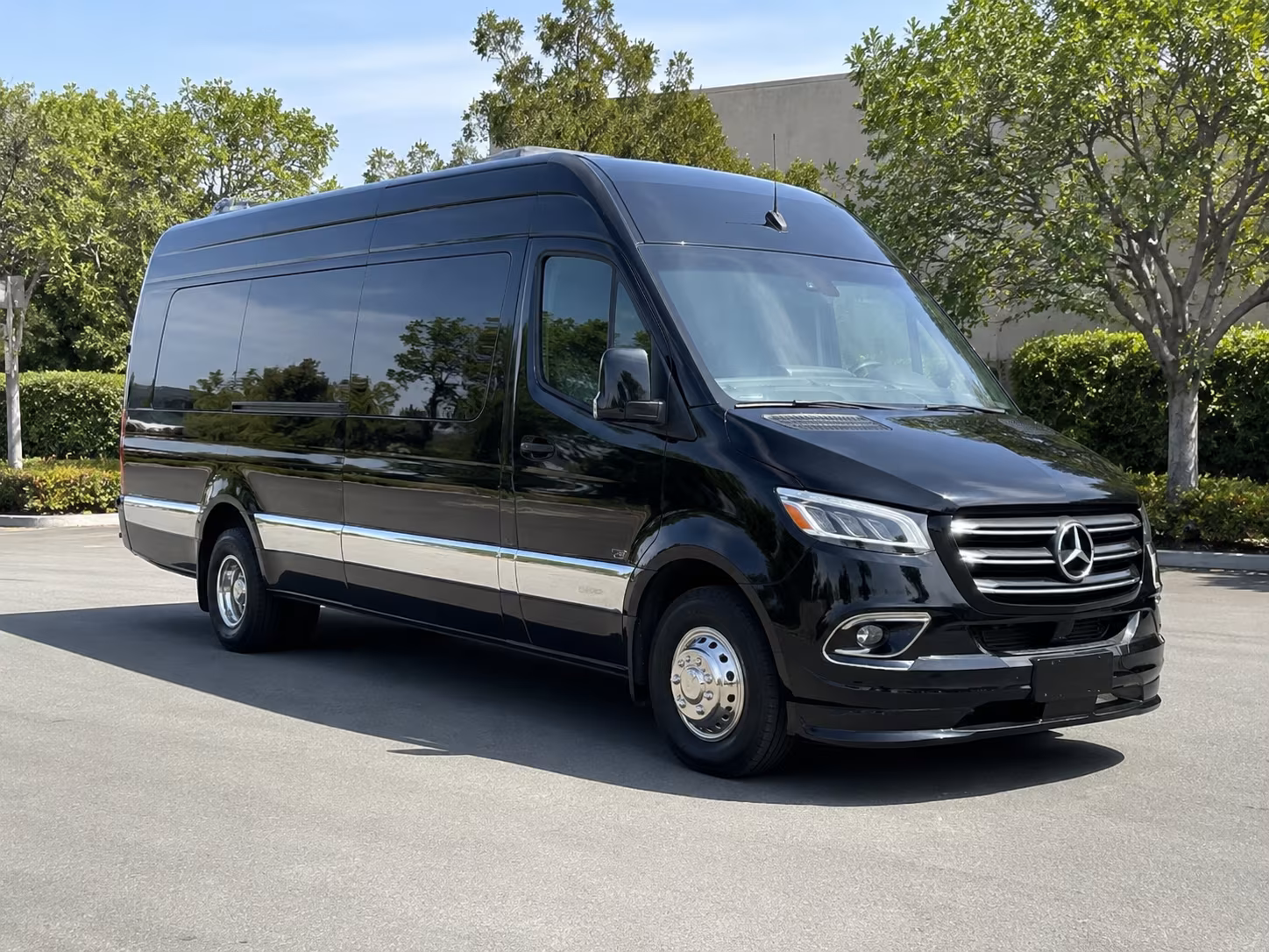 st george sprinter van with driver